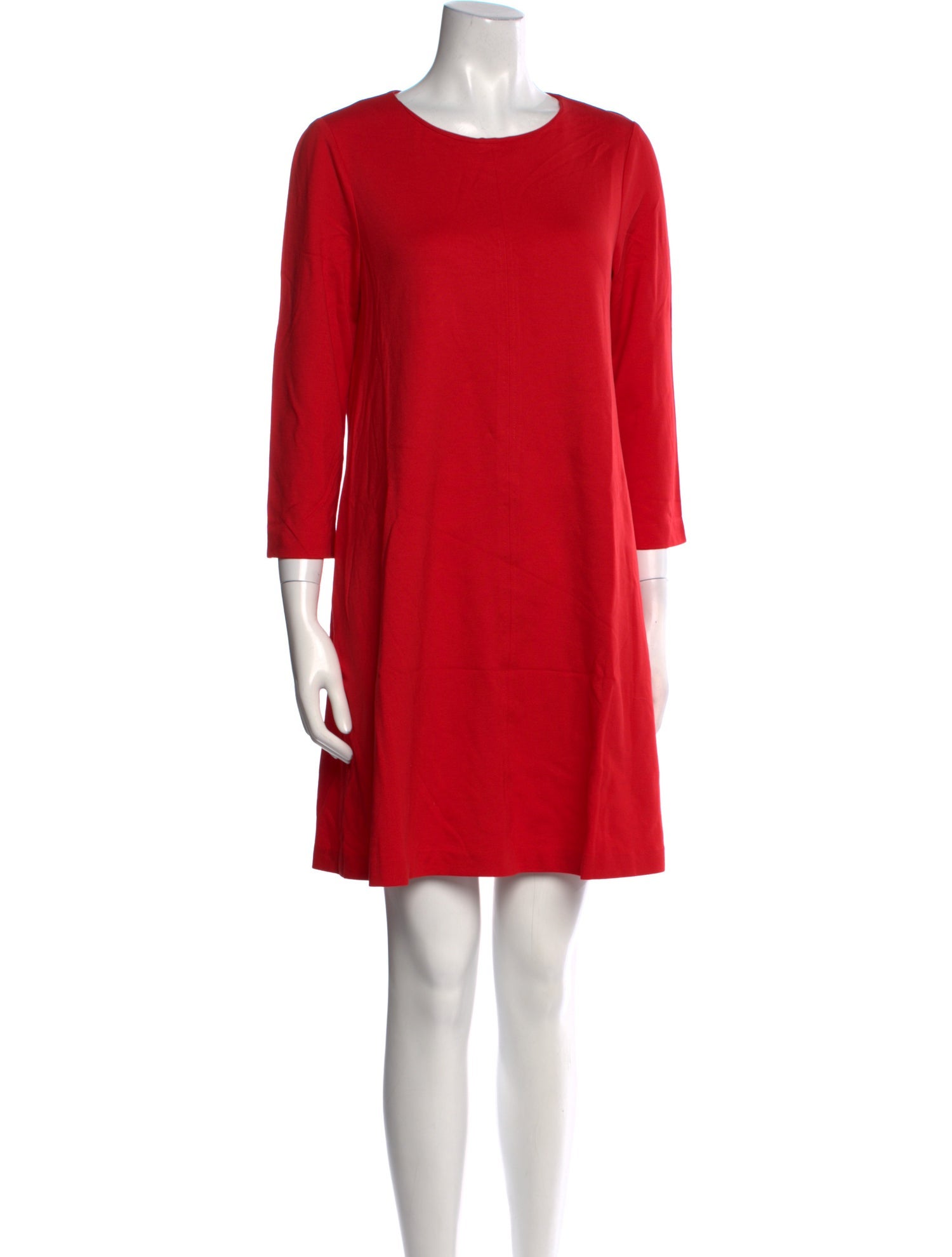 Lisa Perry Crew Neck Mini Dress