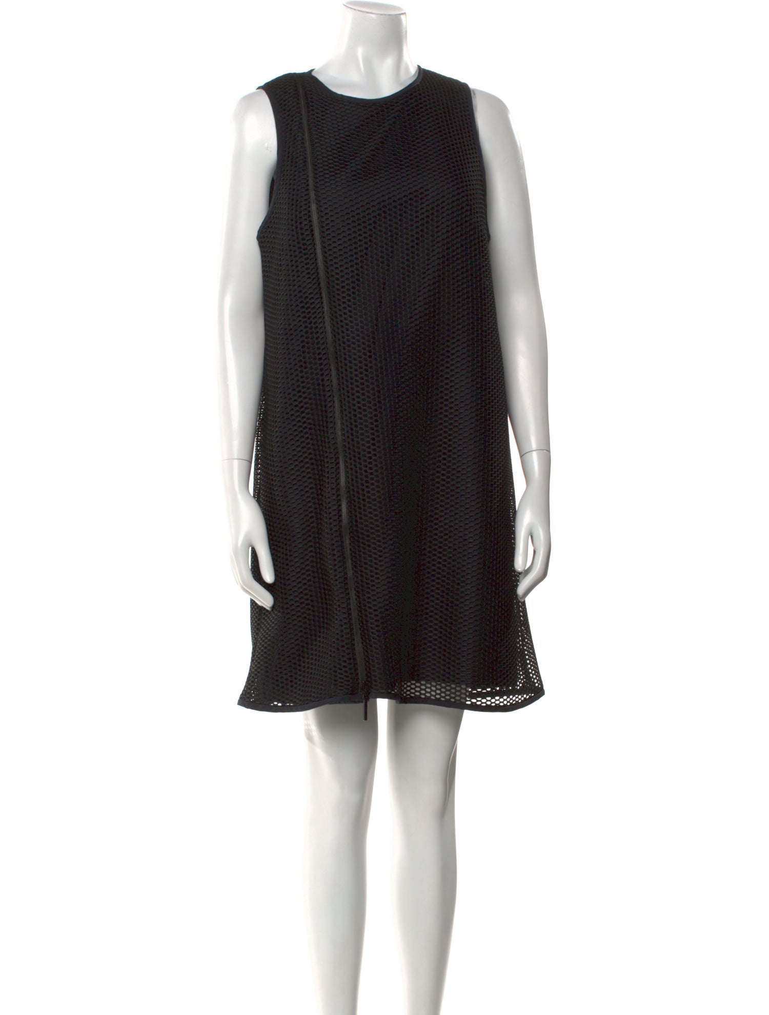 Lisa Perry Crew Neck Mini Dress