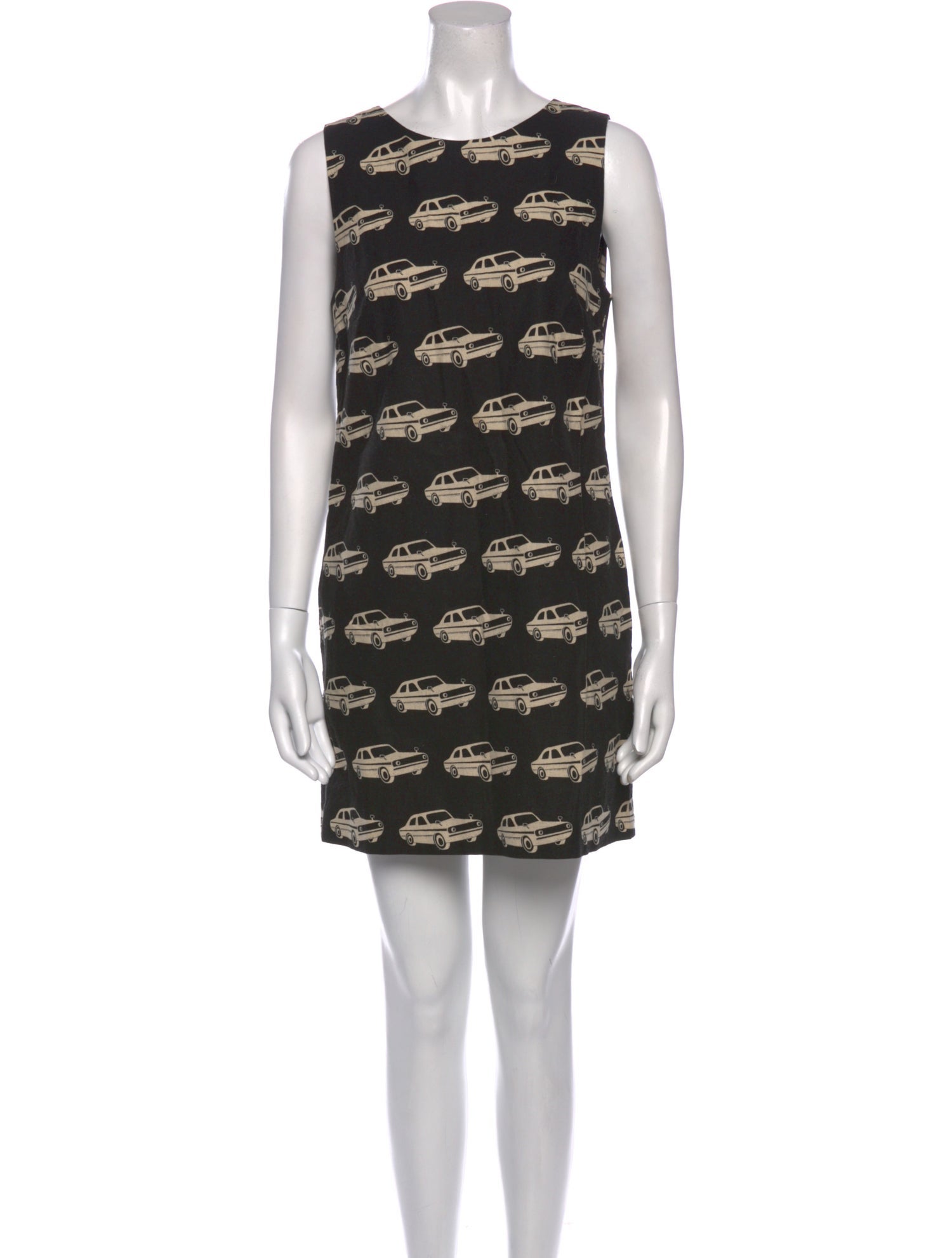 Lisa Perry Printed Mini Dress