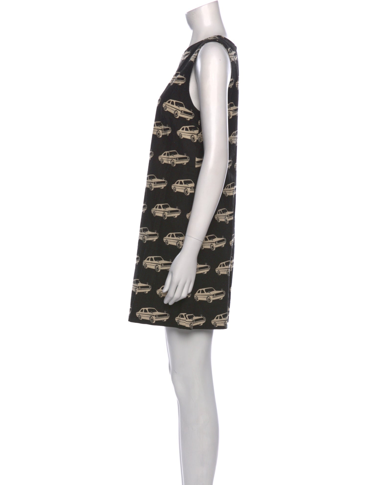 Lisa Perry Printed Mini Dress