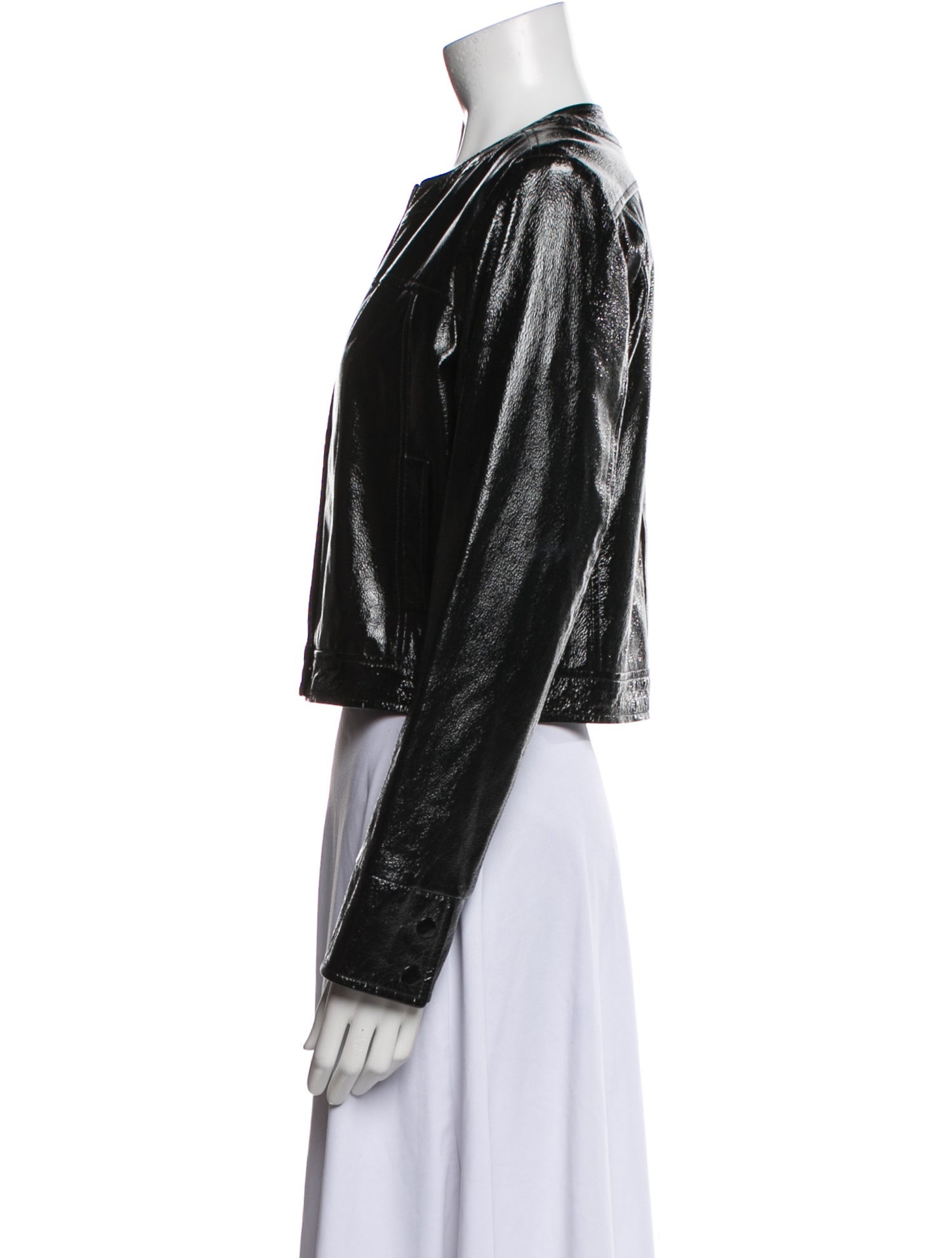 Lisa Perry Leather Evening Jacket
