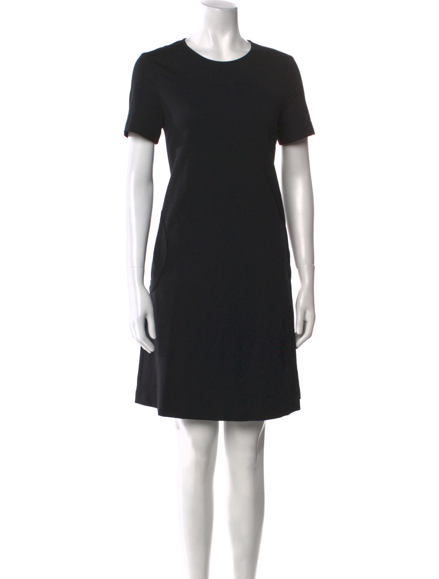 Lisa Perry Crew Neck Mini Dress