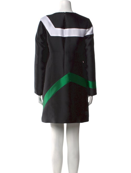 Lisa Perry Graphic Print Mini Dress