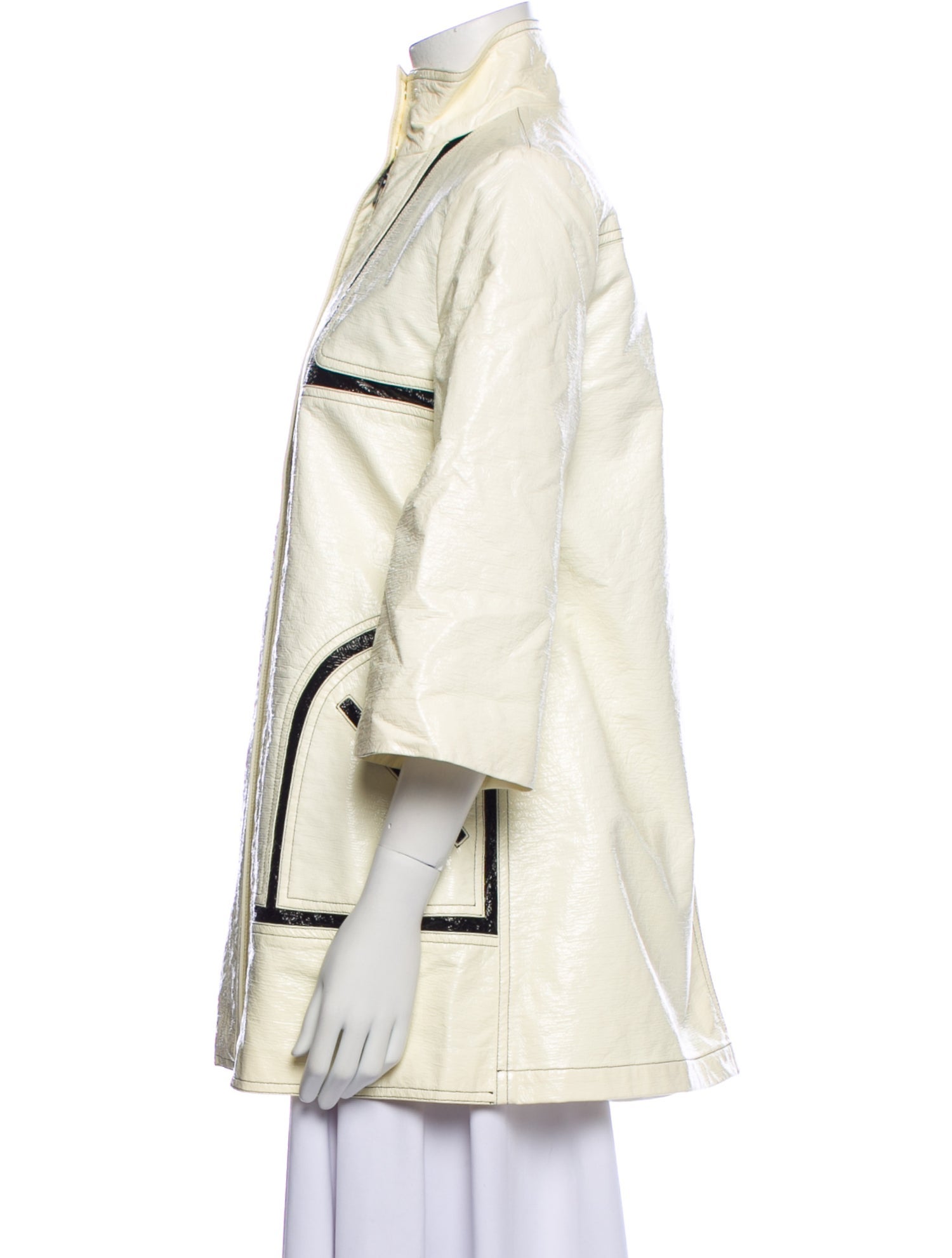 Lisa Perry Striped Utility Jacket