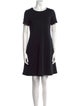 Lisa Perry Wool Mini Dress