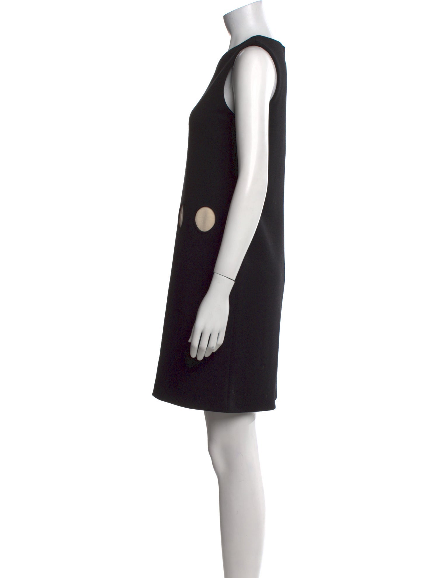 Lisa Perry Crew Neck Knee-Length Dress