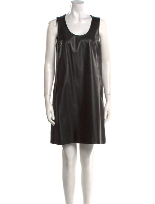 Lisa Perry Lambskin Mini Dress