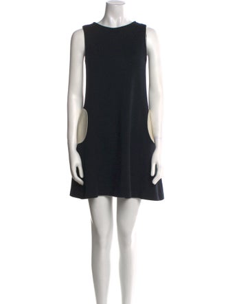 Lisa Perry Wool Mini Dress