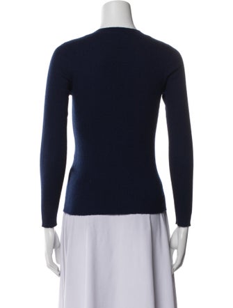 Lisa Perry Cashmere Scoop Neck Sweater