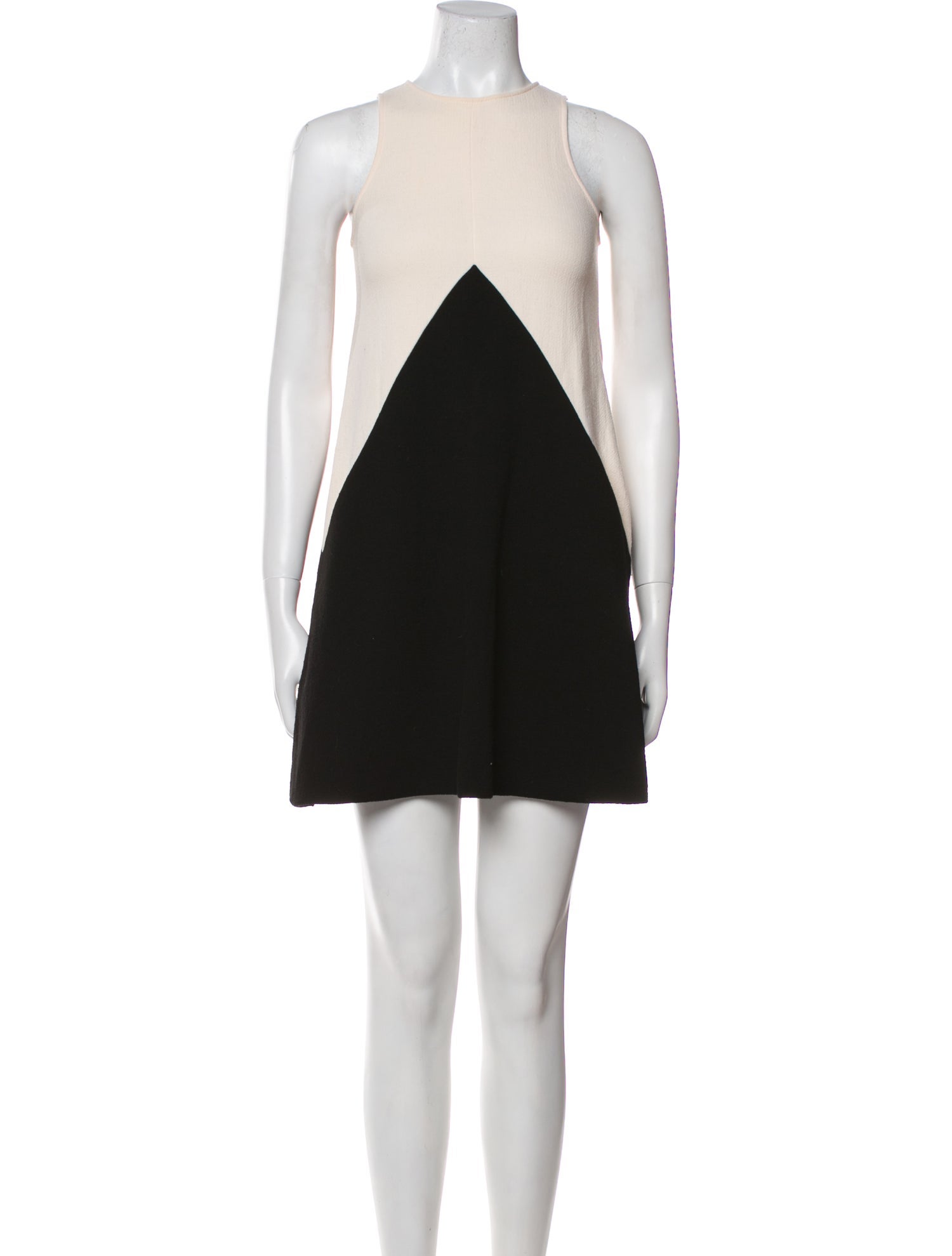 Lisa Perry Virgin Wool Mini Dress