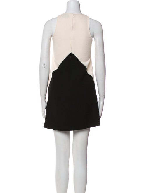 Lisa Perry Virgin Wool Mini Dress