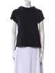 Lisa Perry Silk Cowl Neck T-Shirt