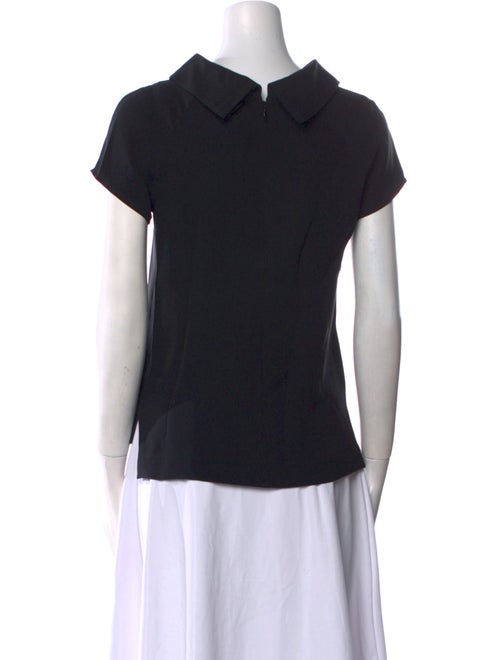 Lisa Perry Silk Cowl Neck T-Shirt