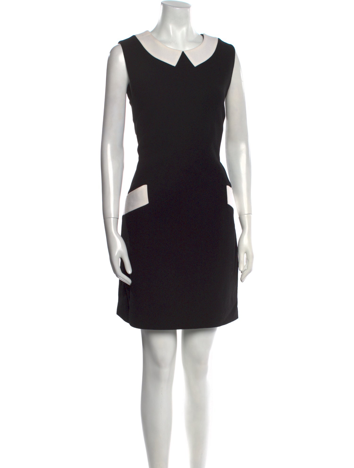 Lisa Perry V-Neck Mini Dress