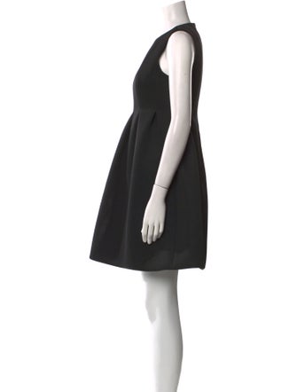 Lisa Perry Crew Neck Mini Dress