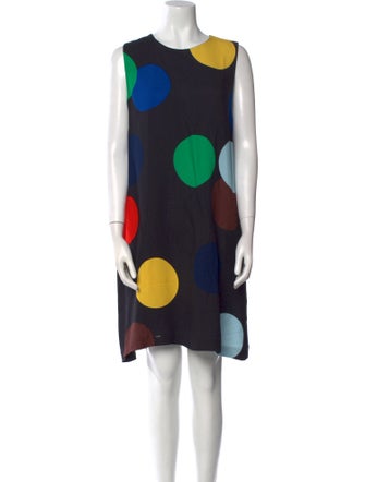 Lisa Perry Polka Dot Print Mini Dress