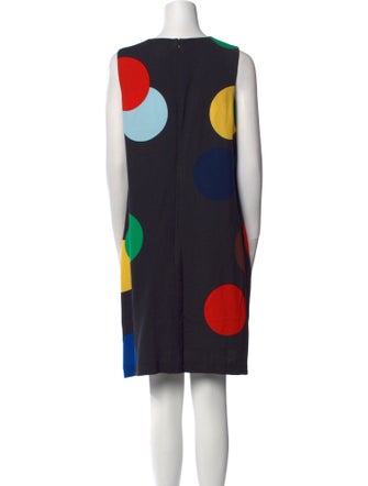 Lisa Perry Polka Dot Print Mini Dress