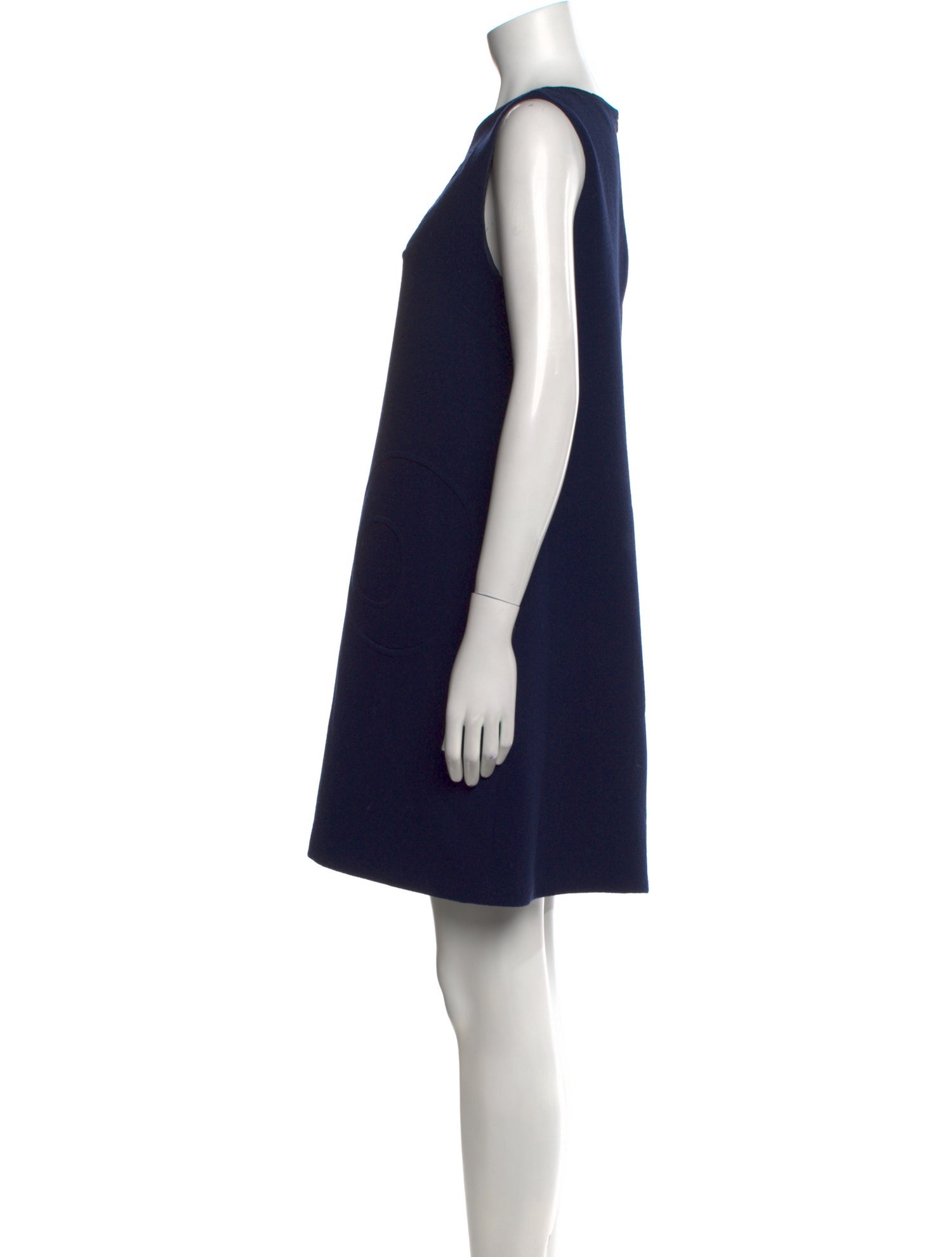 Lisa Perry Wool Mini Dress