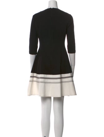 Lisa Perry Crew Neck Mini Dress