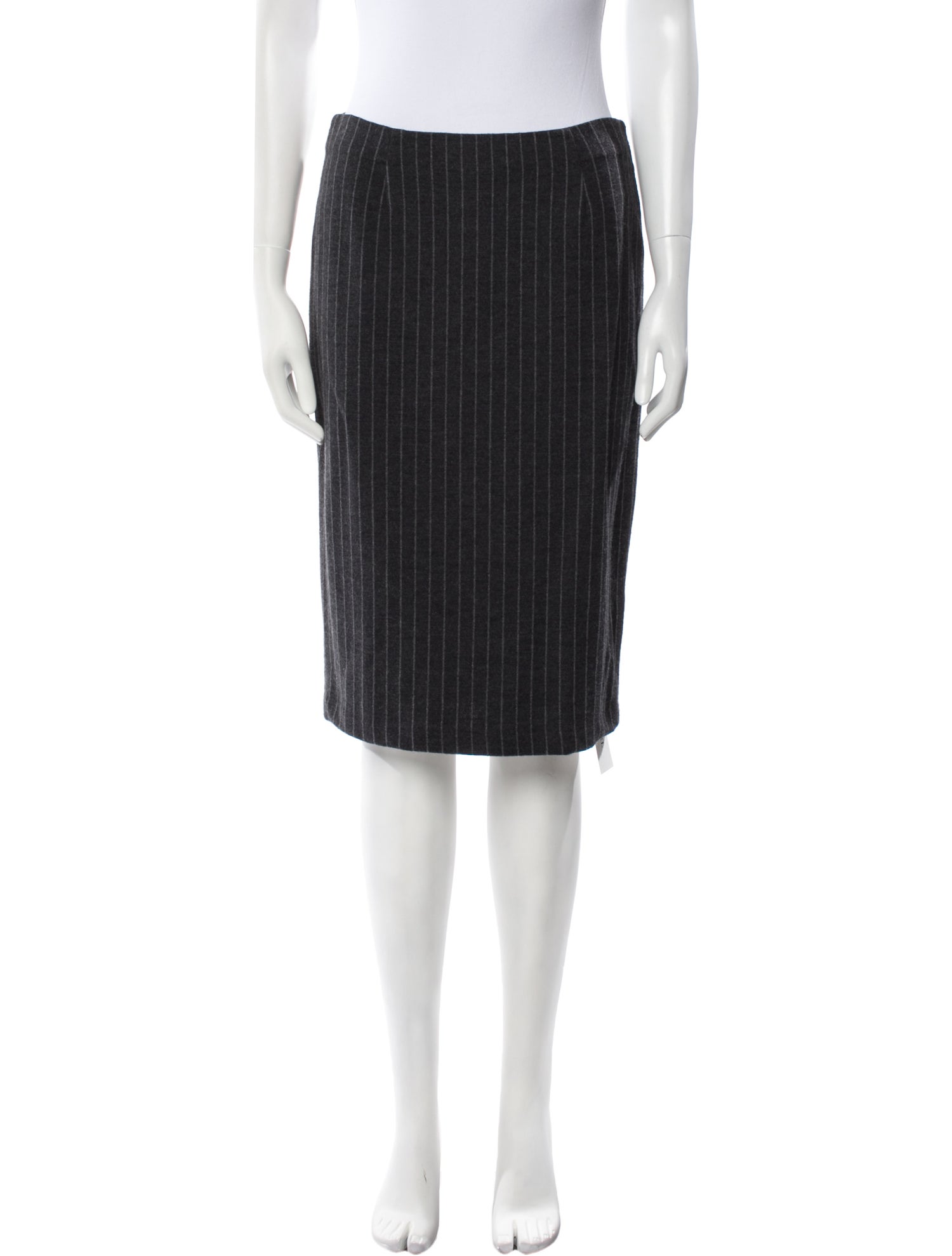 Lisa Perry Striped Knee-Length Skirt