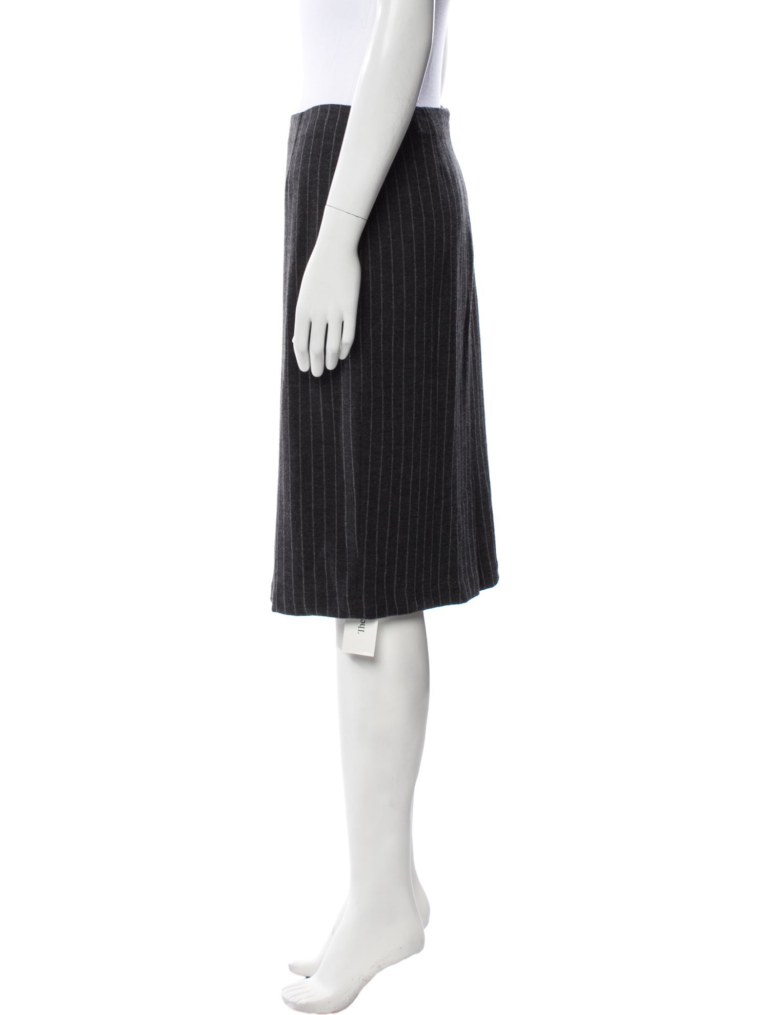 Lisa Perry Striped Knee-Length Skirt
