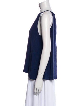 Lisa Perry Silk Halterneck Blouse