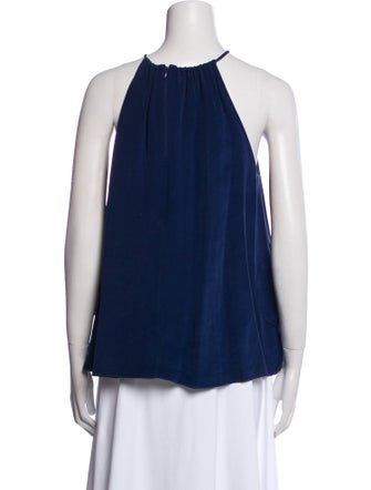 Lisa Perry Silk Halterneck Blouse