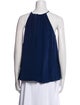 Lisa Perry Silk Halterneck Blouse