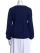 Lisa Perry Wool Bateau Neckline Sweatshirt