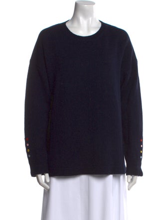 Lisa Perry Cashmere Scoop Neck Sweater