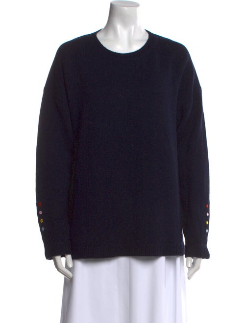 Lisa Perry Cashmere Scoop Neck Sweater