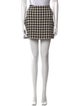 Lisa Perry Virgin Wool Mini Skirt