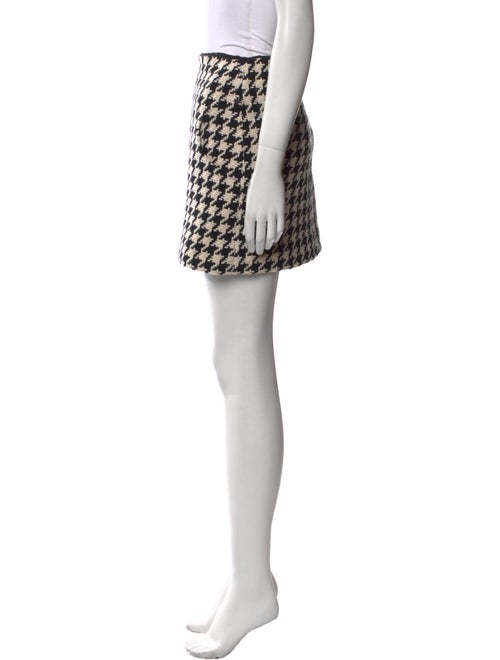 Lisa Perry Virgin Wool Mini Skirt