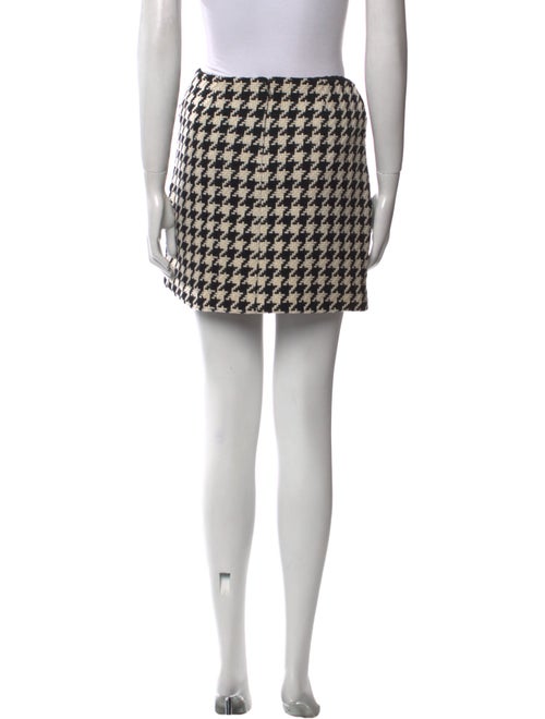 Lisa Perry Virgin Wool Mini Skirt