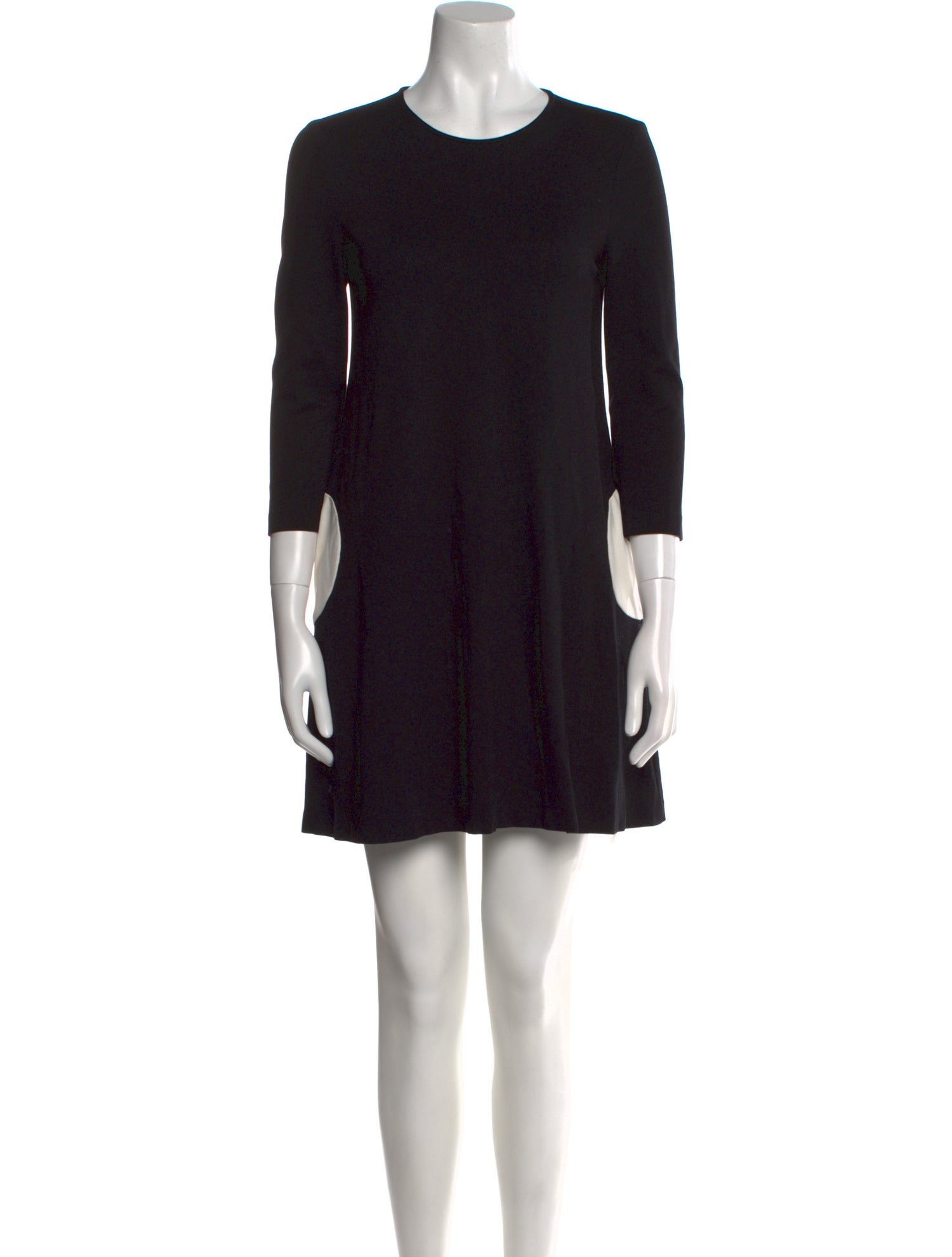 Lisa Perry Crew Neck Mini Dress