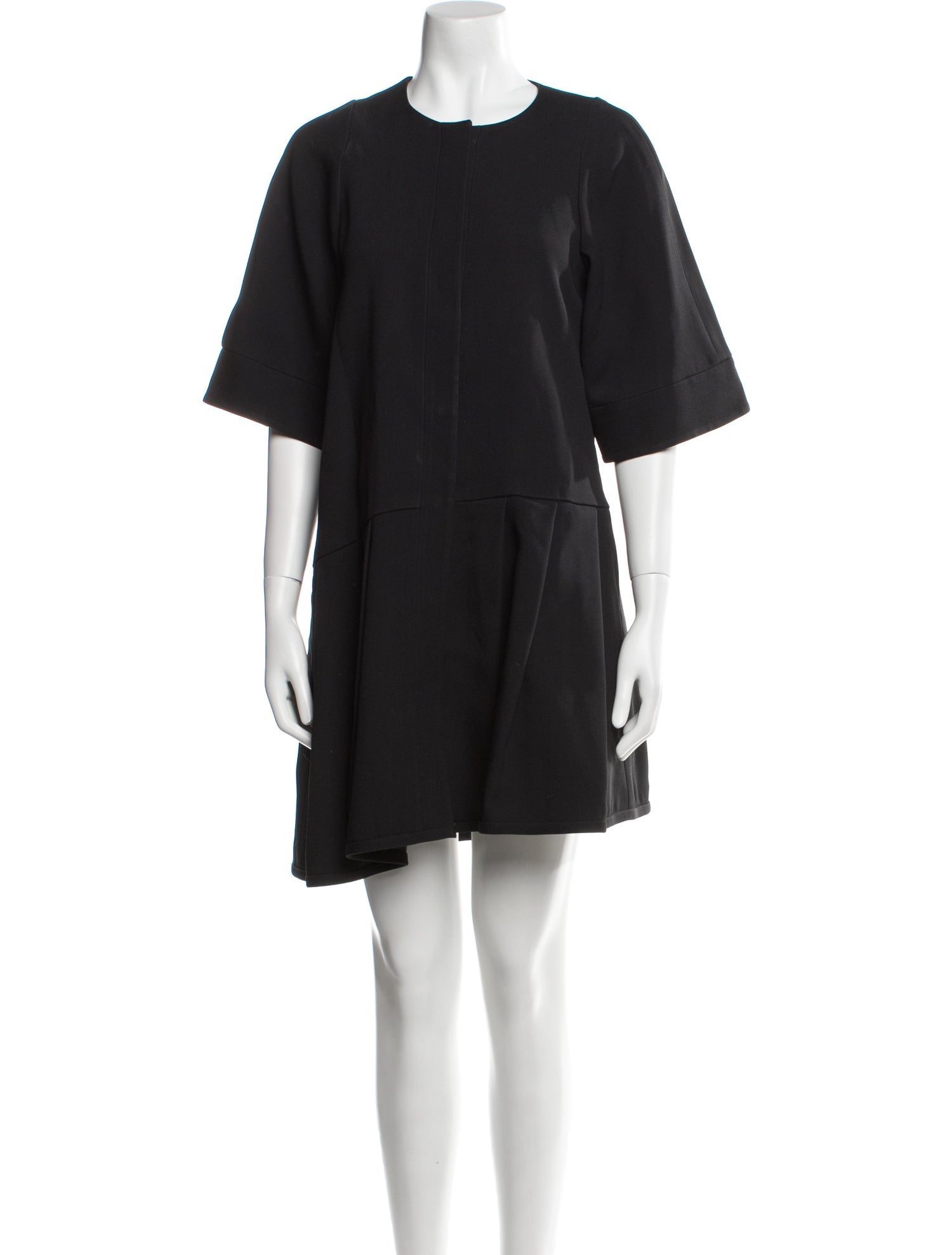 Lisa Perry Crew Neck Mini Dress
