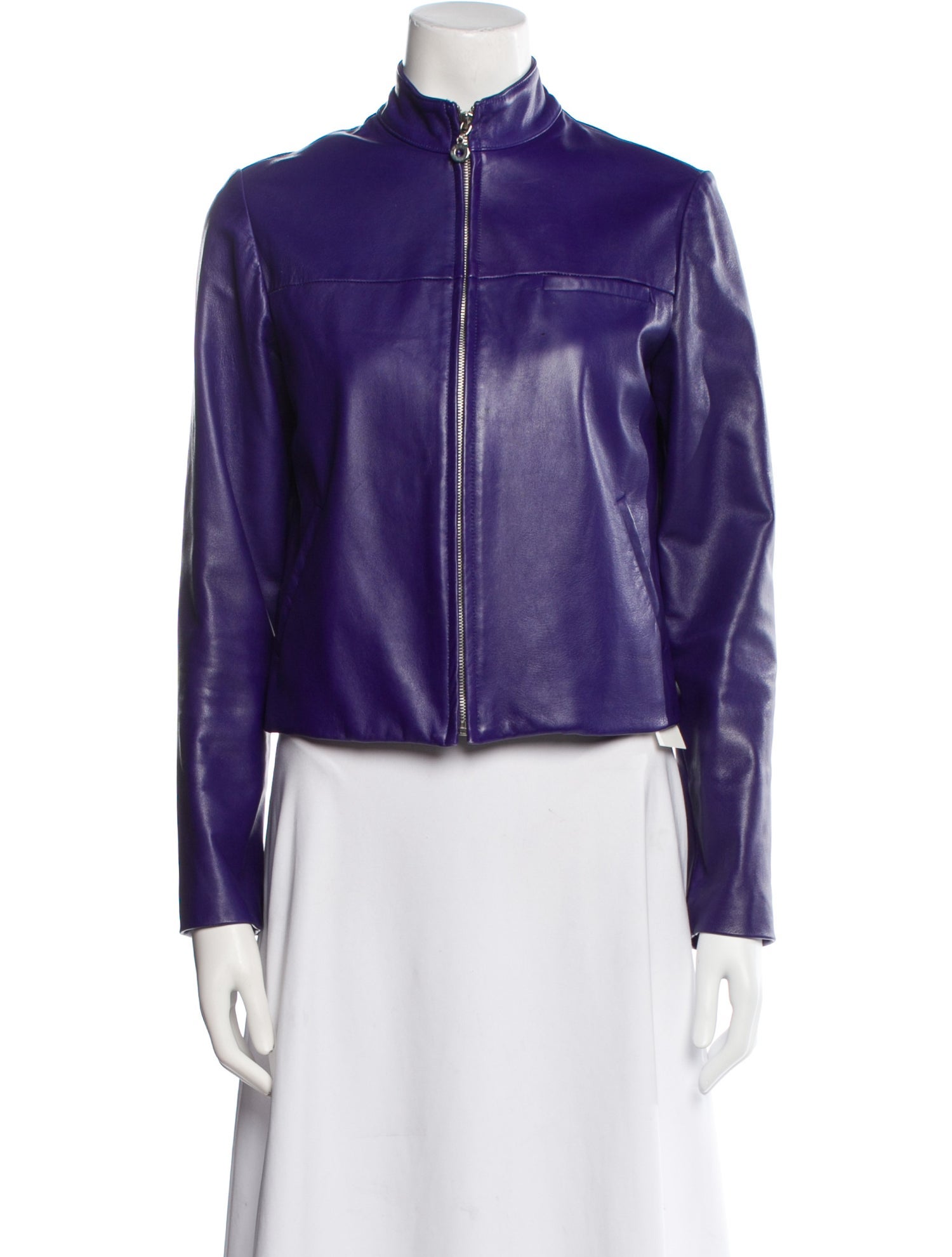 Lisa Perry Vintage Lambskin Biker Jacket