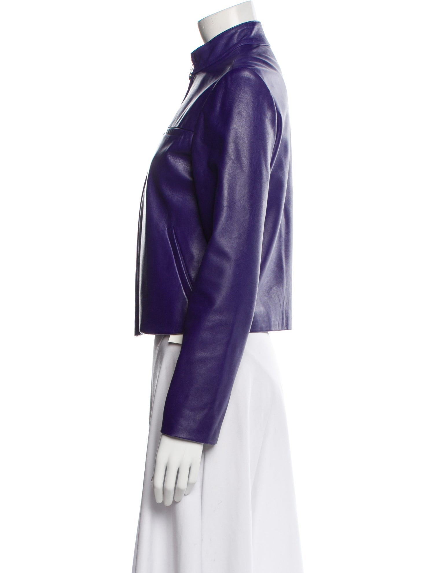 Lisa Perry Vintage Lambskin Biker Jacket