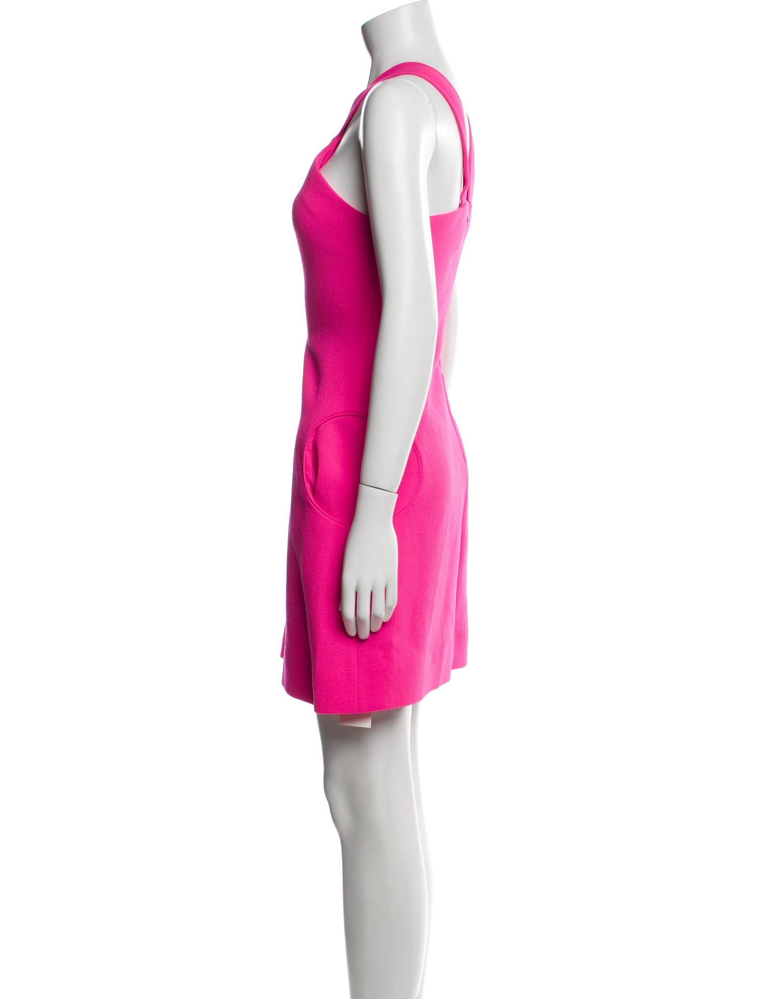 Lisa Perry Halterneck Mini Dress