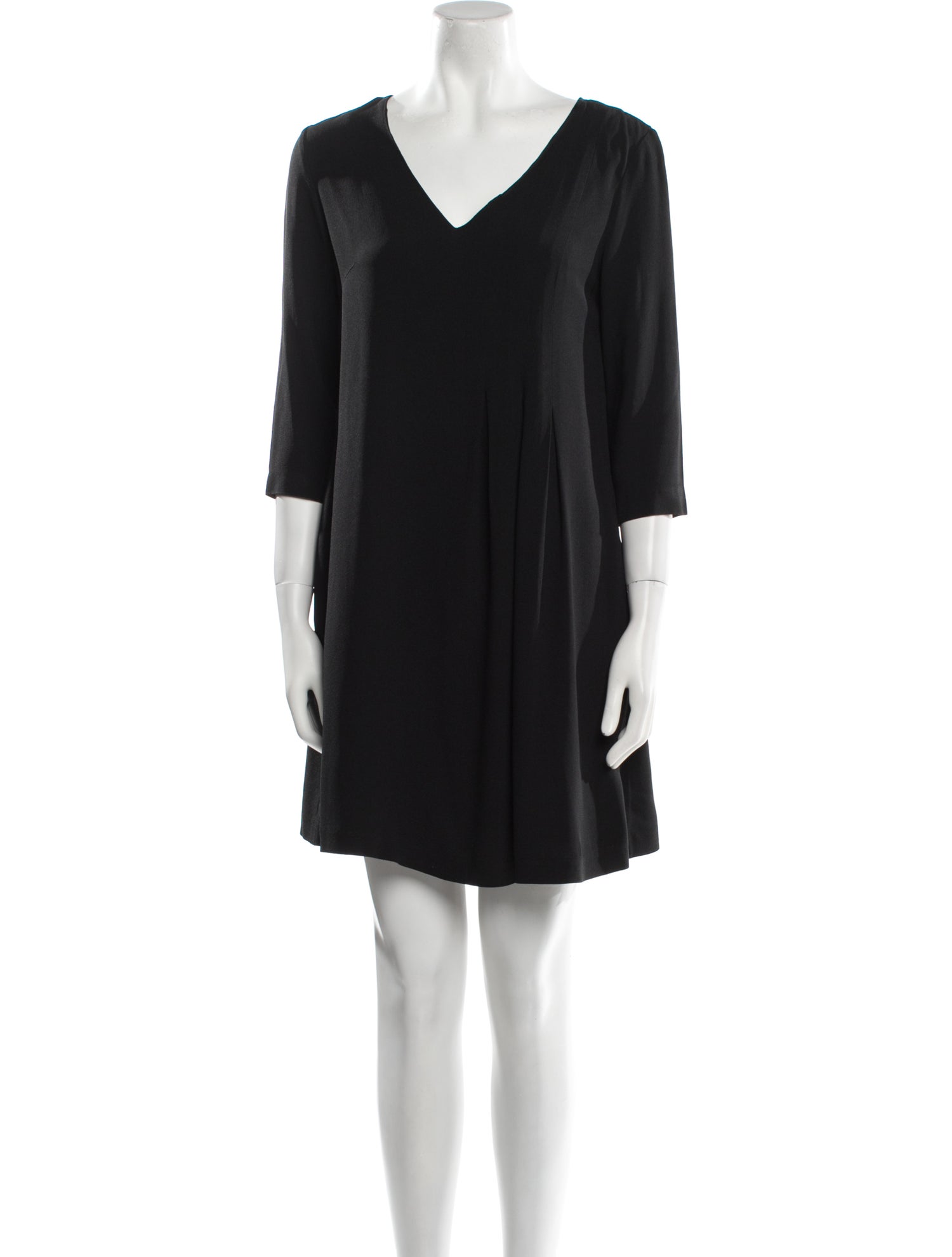 Lisa Perry V-Neck Mini Dress