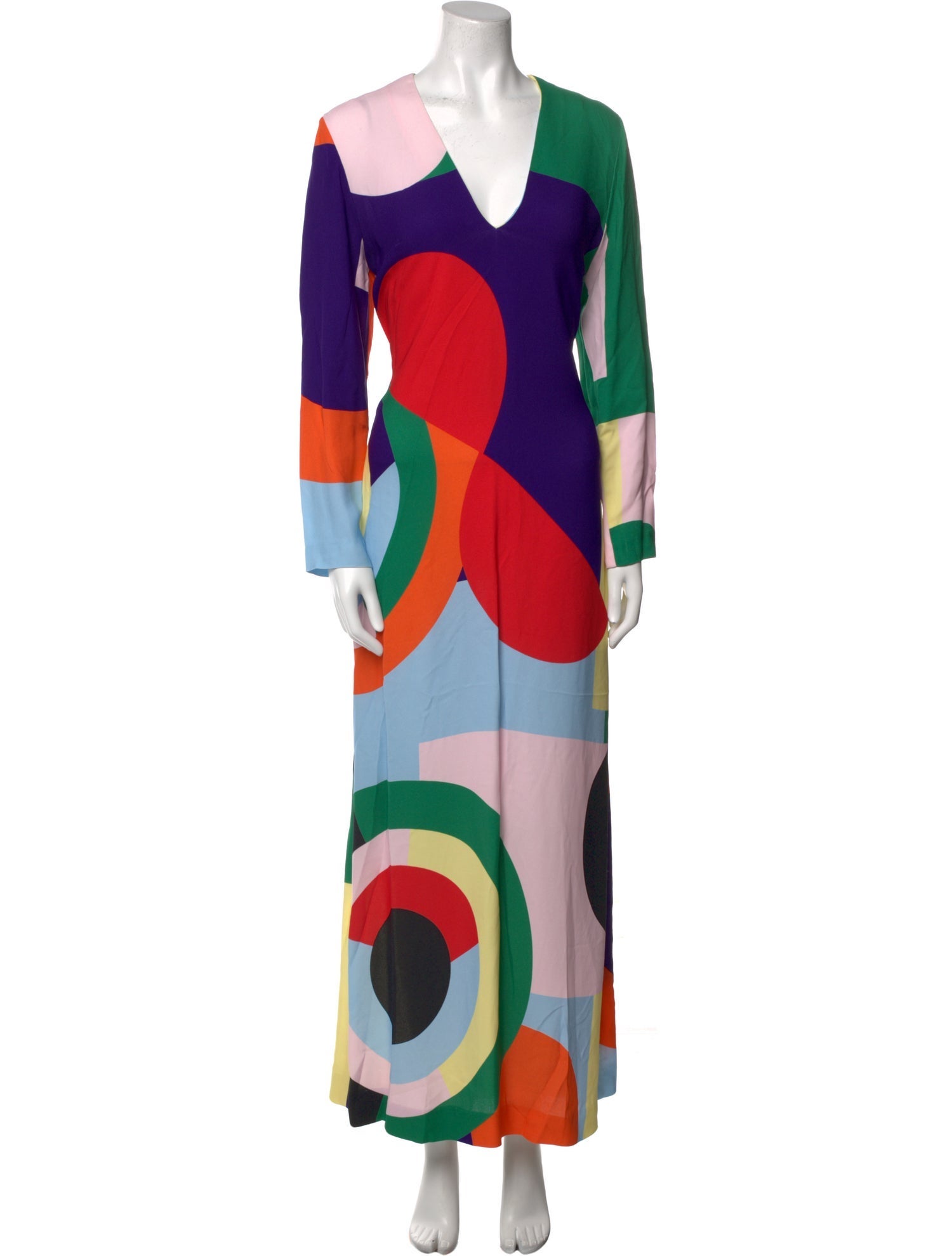 Lisa Perry Printed Long Dress w/ Tags