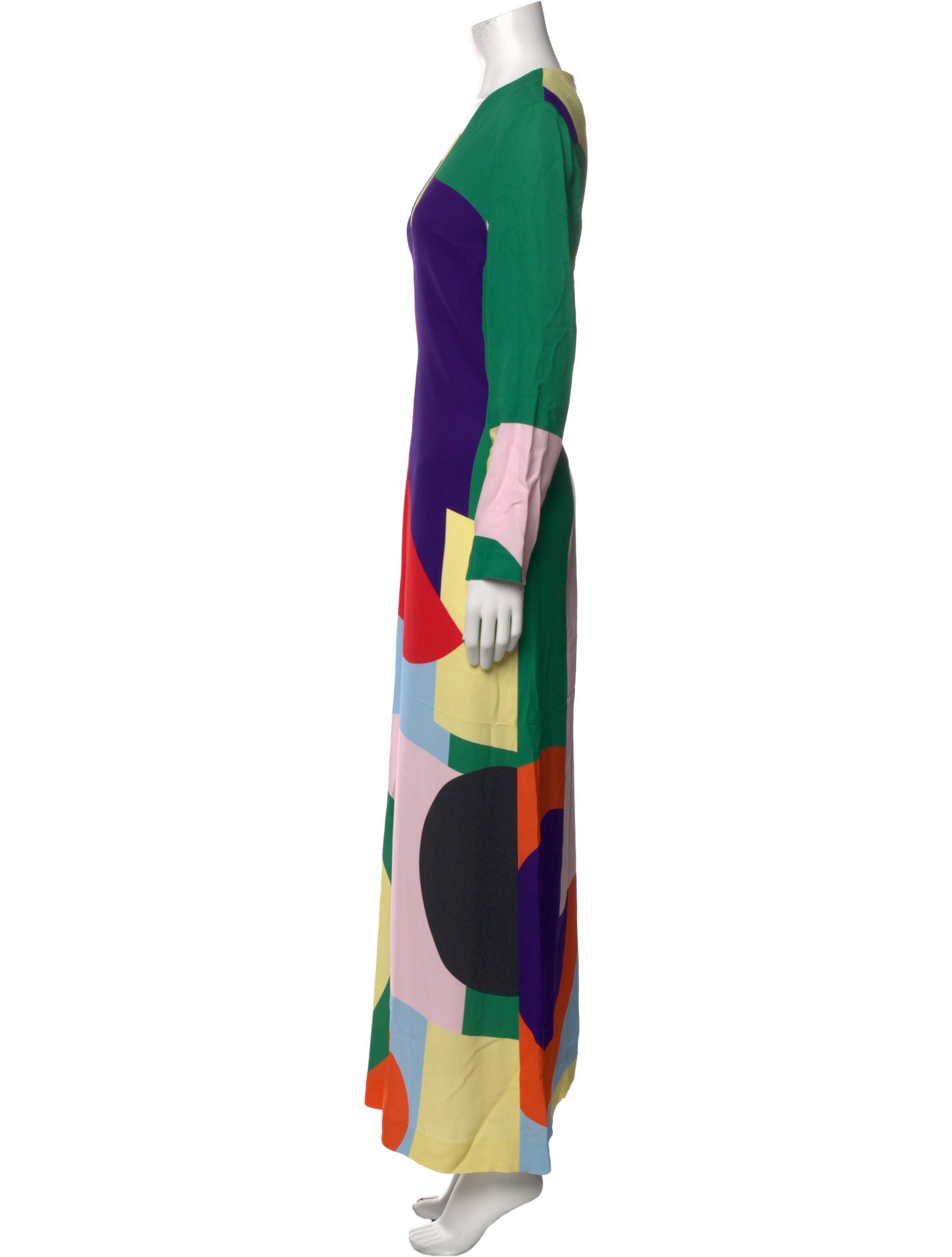 Lisa Perry Printed Long Dress w/ Tags