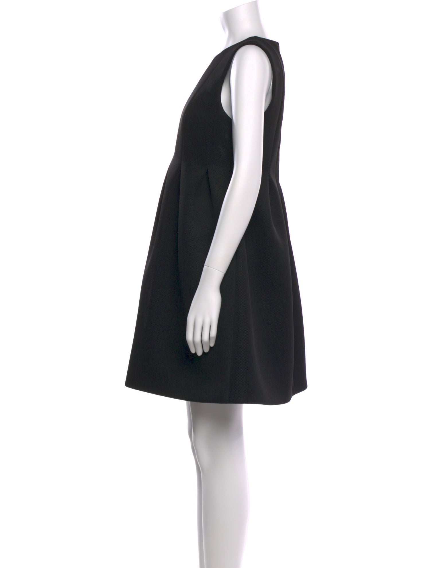 Lisa Perry Crew Neck Mini Dress