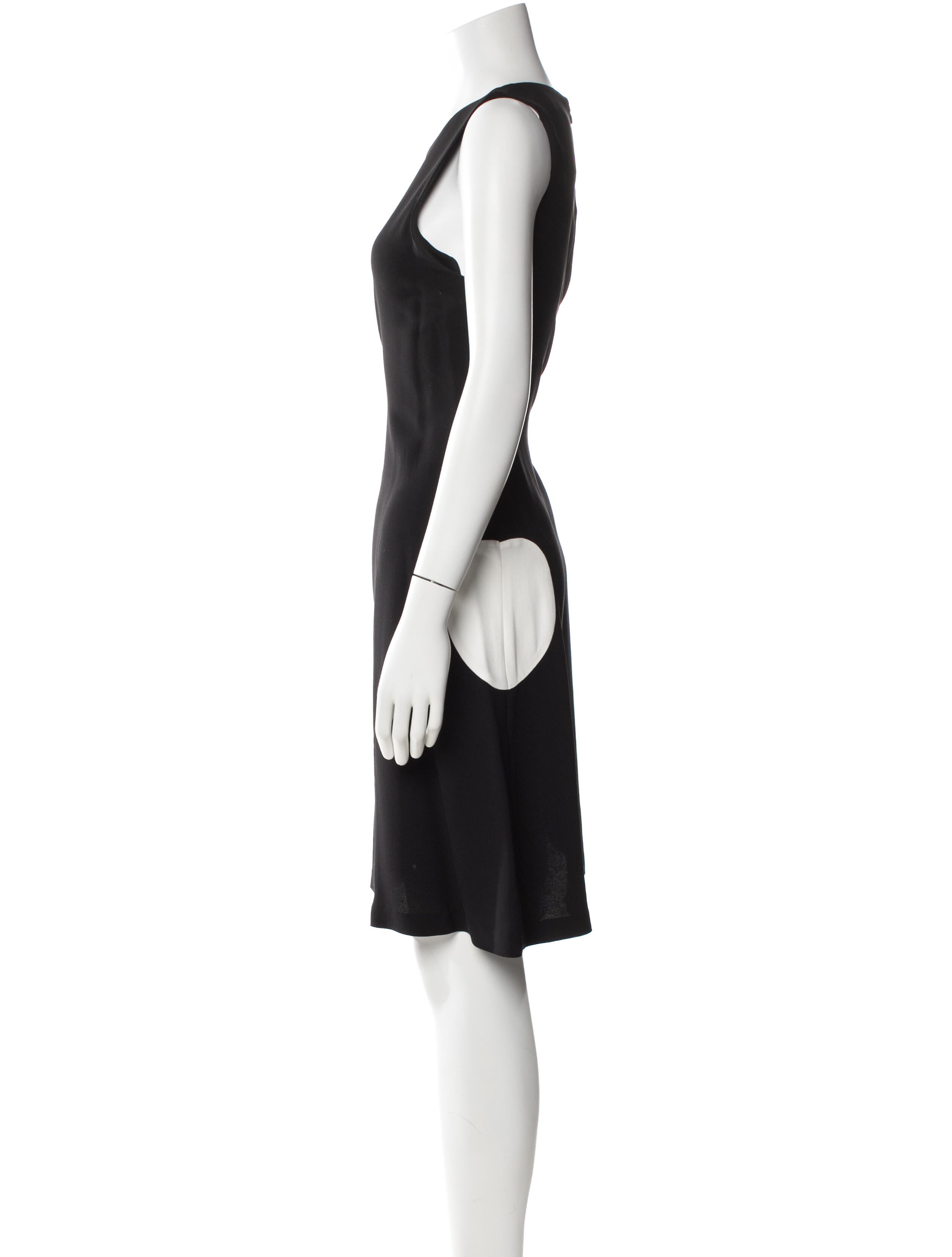 Lisa Perry Silk Knee-Length Dress