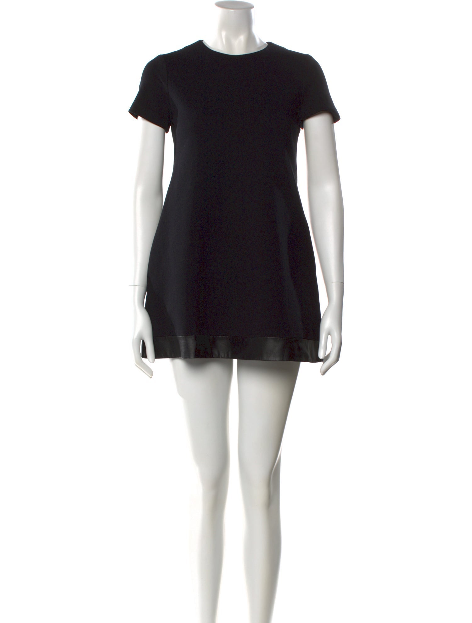 Lisa Perry Crew Neck Mini Dress