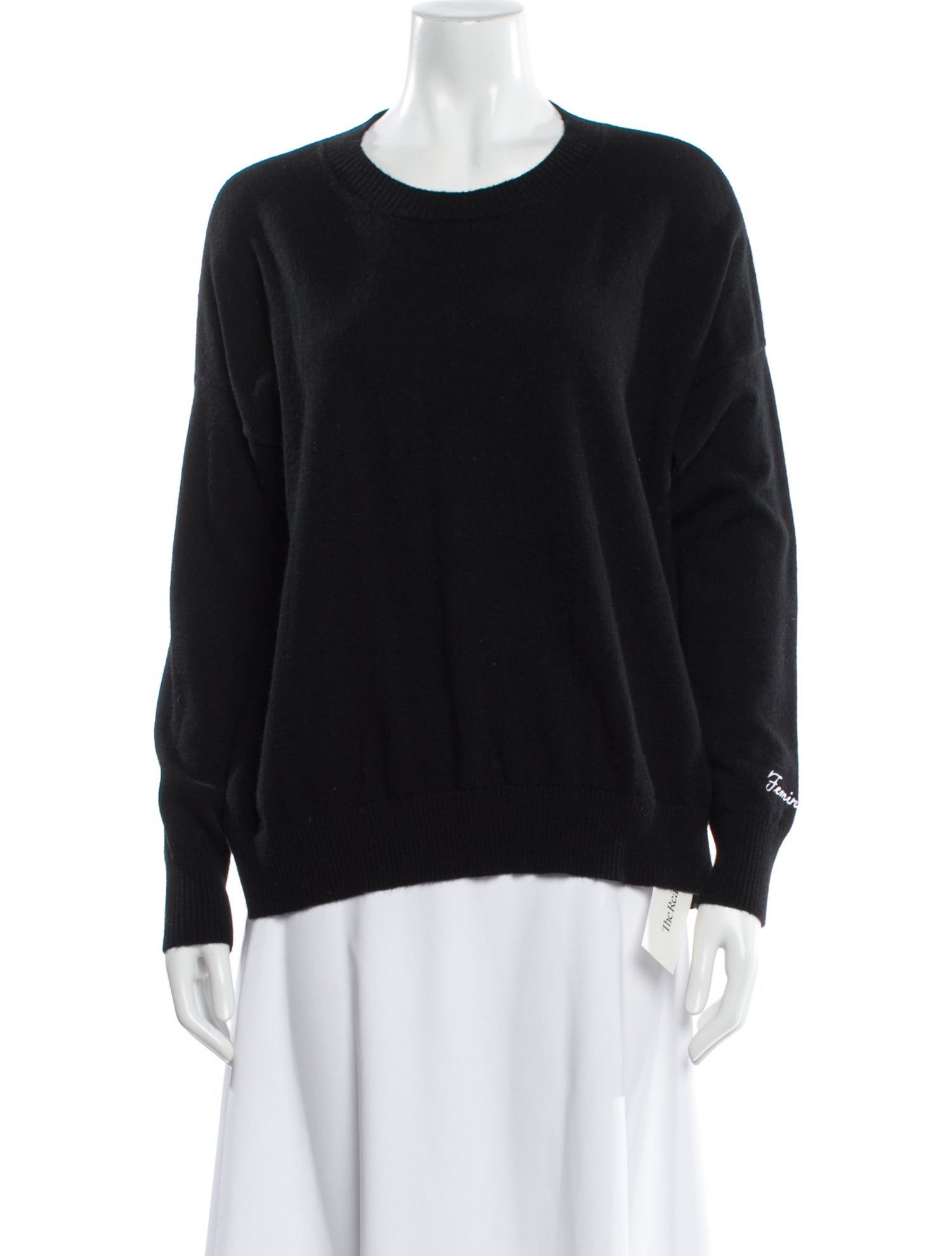 Lisa Perry Cashmere Scoop Neck Sweater