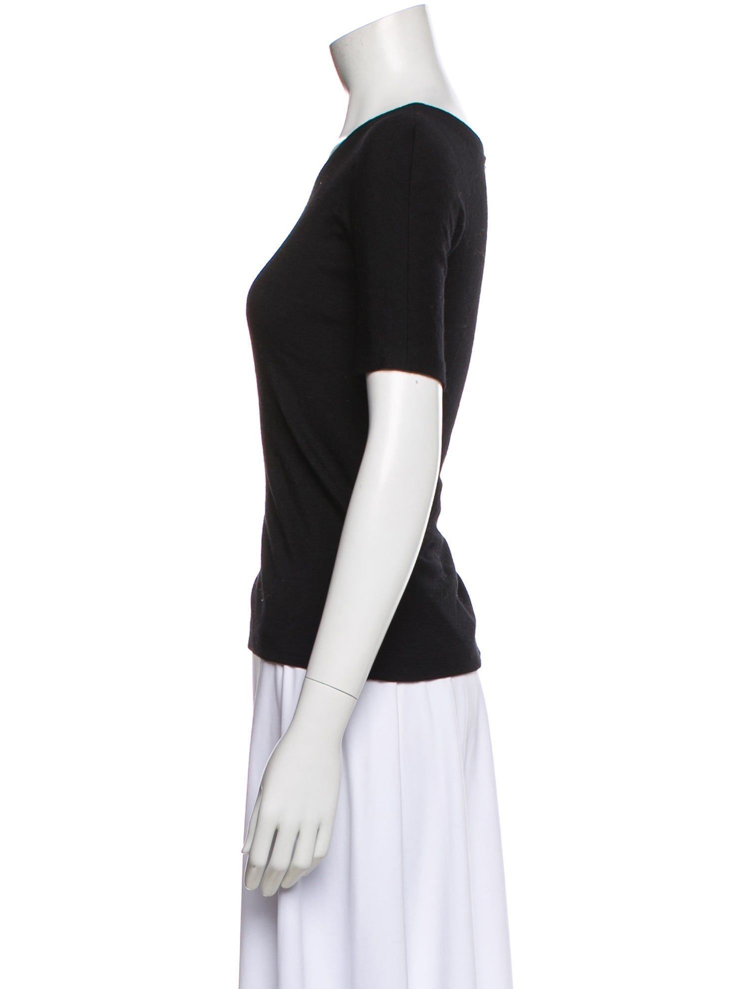 Lisa Perry Wool Crew Neck T-Shirt