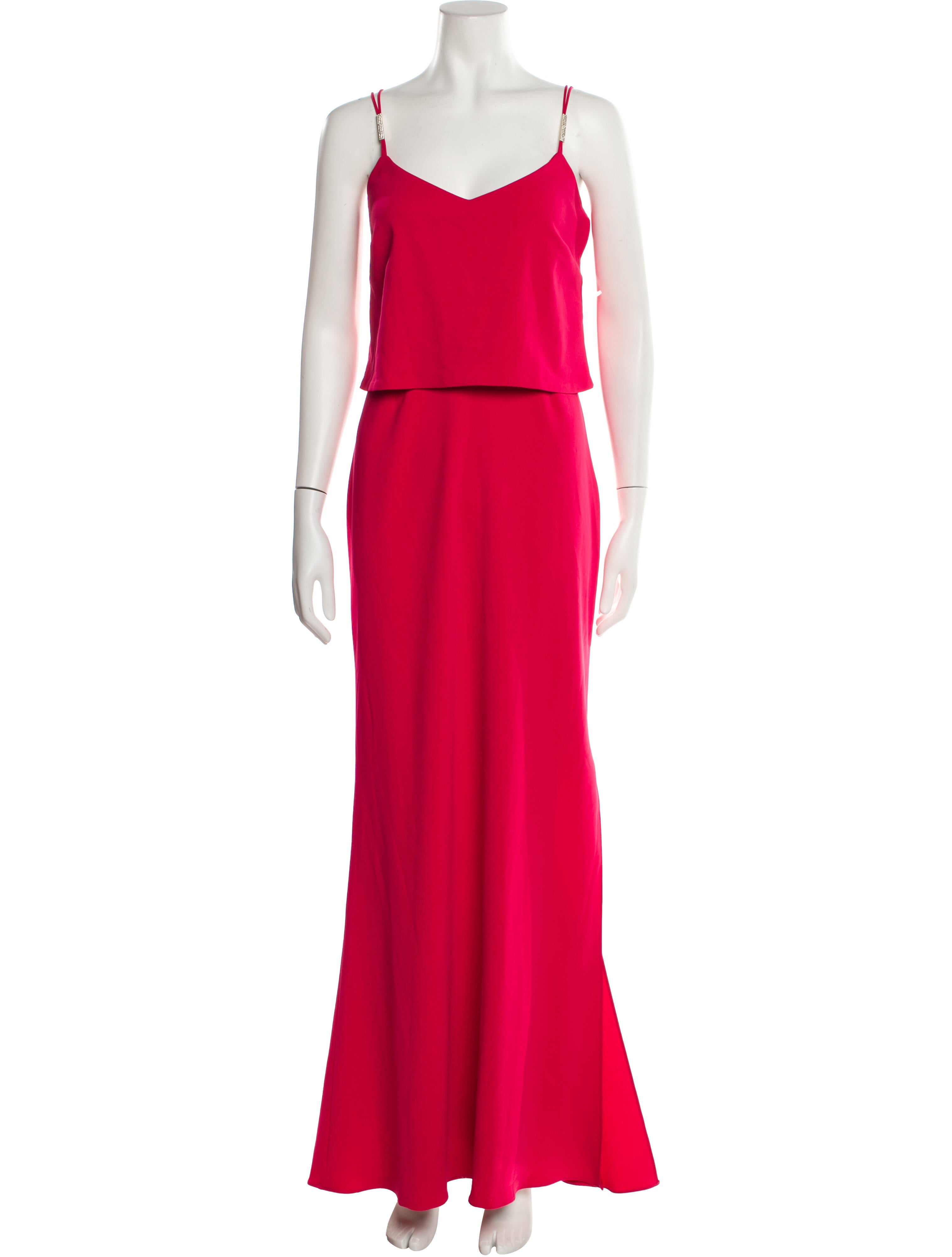 Laundry by Shelli Segal V-Neck Long Dress