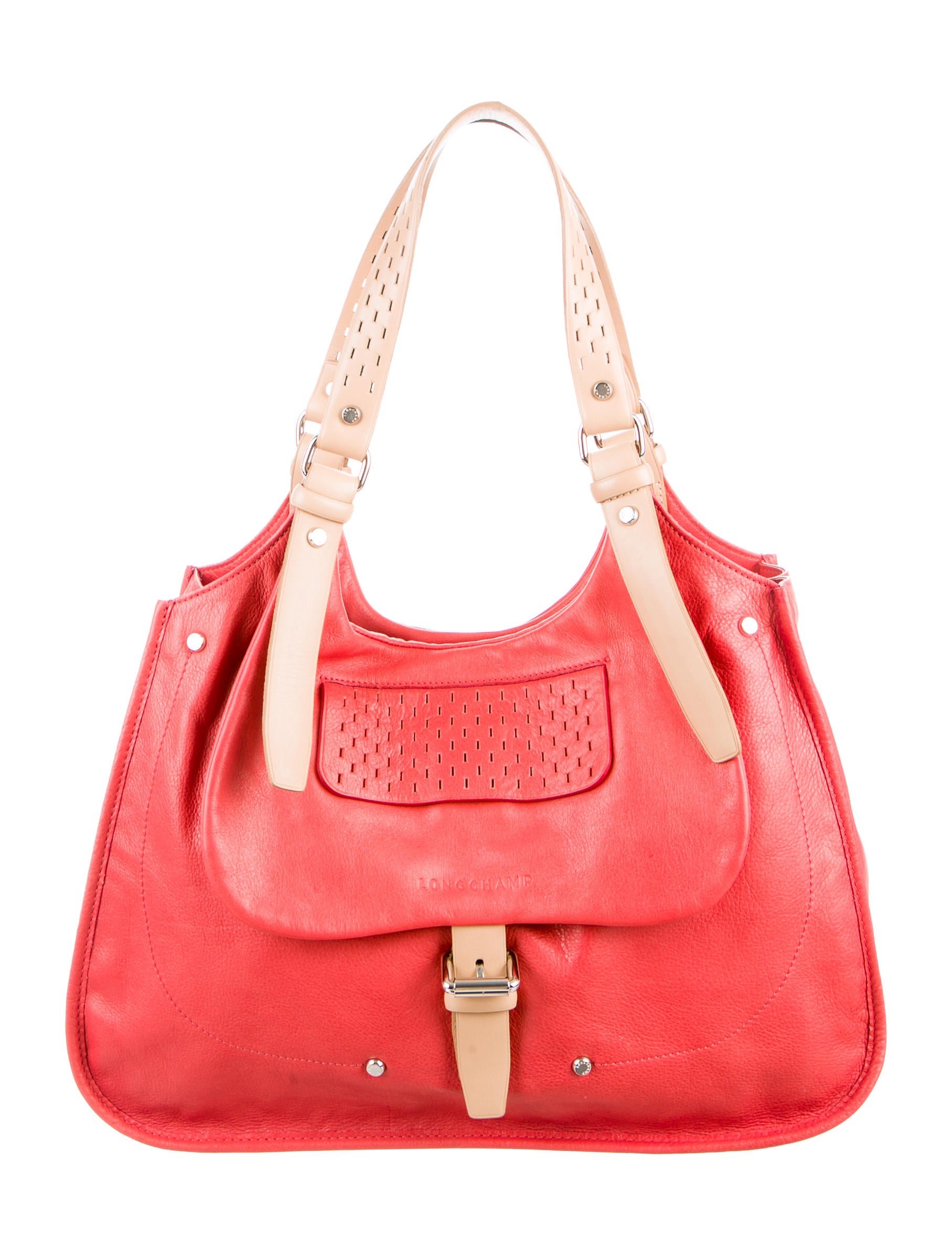 Longchamp Leather Shoulder Bag w/ Tags Handbags WL820316 The RealReal