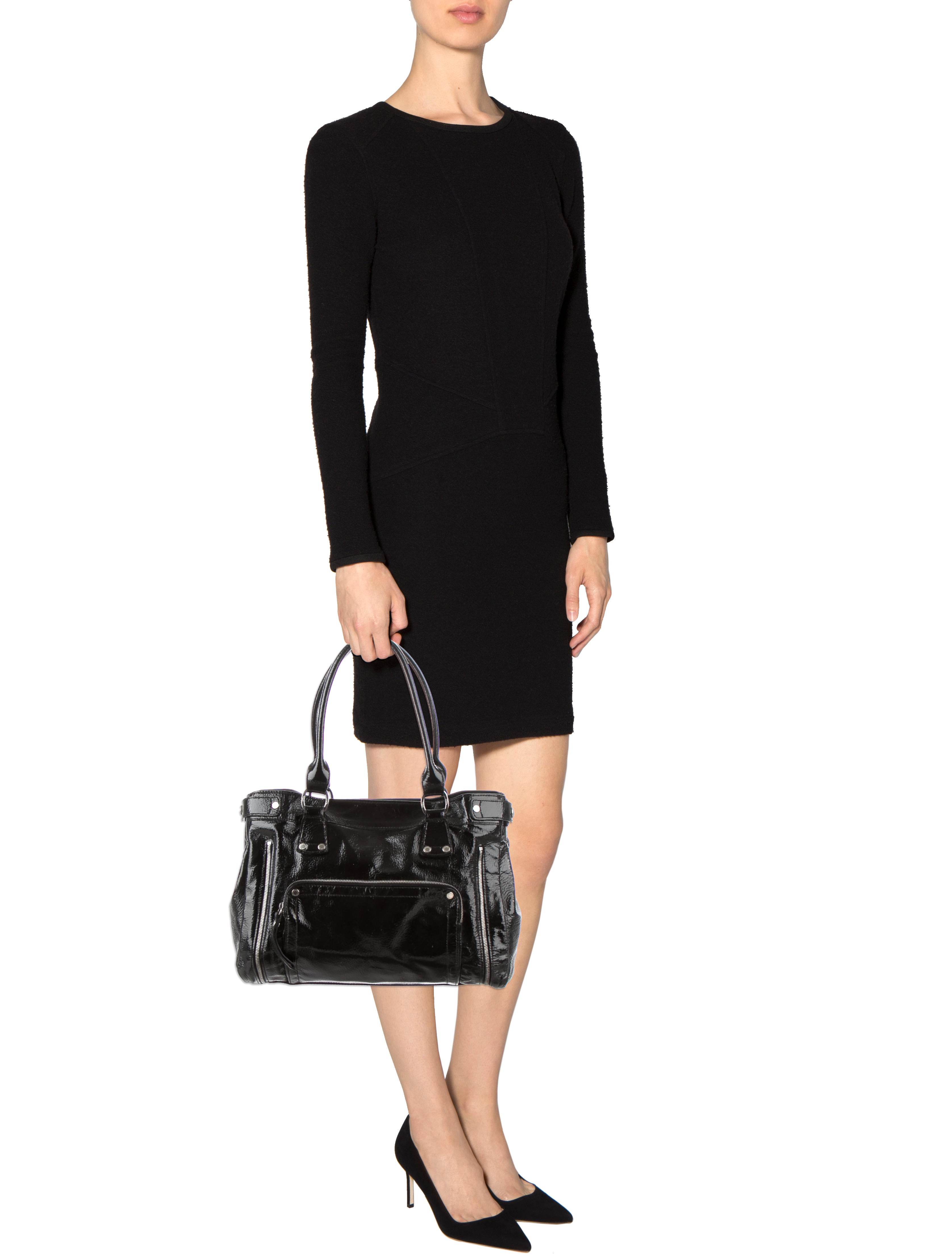 Longchamp Patent Leather Rodeo Bag